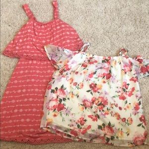 dress and summer shirt